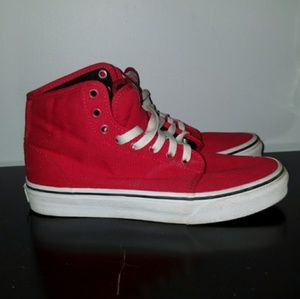 Red High Top Vans